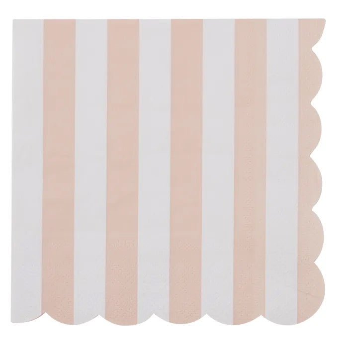 Carnival 20pk 3 Ply 33cm Napkin Pink