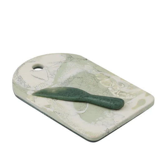 Wesley Resin Board w/Knife 18x28cm Sage